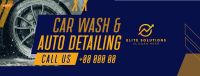 Car Wash Auto detailing Service Facebook Cover Image Preview