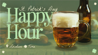 Modern St. Patrick's Day Happy Hour Video