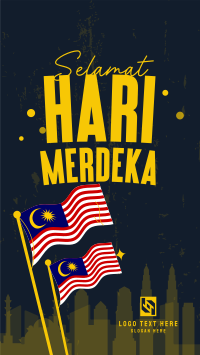 Hari Merdeka Malaysia Instagram Reel Image Preview