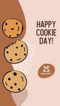 Cute Cookie Day  Facebook Story