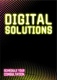 Halftone Solutions Poster