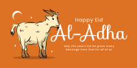 Eid Al Adha Goat Twitter Post