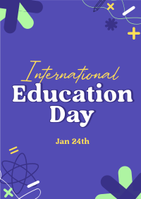 Celebrate Education Day Poster