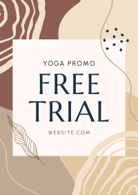 Yoga Free Trial Flyer