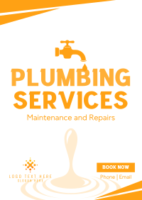 Home Plumbing Services Poster