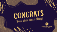 Congratulations Good Job Animation