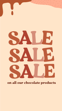 Sweet Chocolate Sale Facebook Story