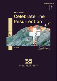 Easter Collage Flyer