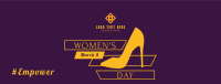 Women's Day Stiletto Facebook Cover Design