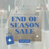 End of Season Shopping Linkedin Post
