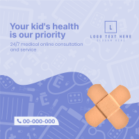 Pediatric Health Care Instagram Post