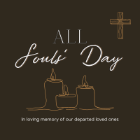 All Saints Day Instagram Post example 1