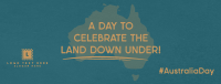 Australian Day Map Facebook Cover