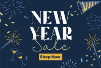 New Year Sparklers Sale Pinterest Cover Image Preview