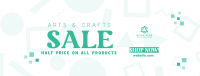 Art Supply Clearance Facebook Cover Image Preview