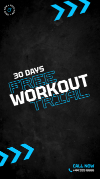 30 Days Workout Facebook Story