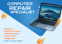 Computer Repair Specialist Postcard