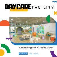 Daycare Facility Instagram Post Design