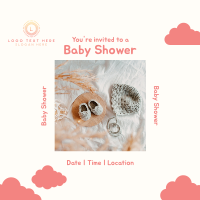 Baby Shower Invitation Instagram Post