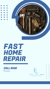 Fast Home Repair Facebook Story