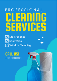 Professional Cleaning Services Flyer