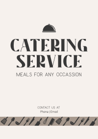 Food Catering Business Poster