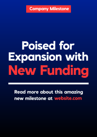 New Funding Expansion Poster