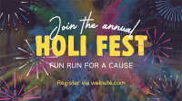 Holi Fest Fun Run Video