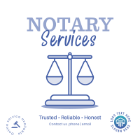 Reliable Notary Instagram Post