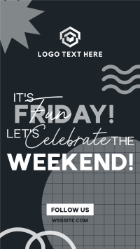 Friday Party Weekend TikTok Video Image Preview