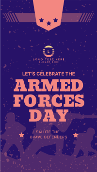 Armed Forces Day Greetings Instagram Reel