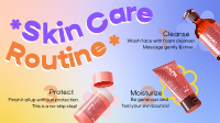 Skin Care Routine Animation