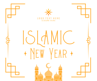 Bless Islamic New Year Facebook Post