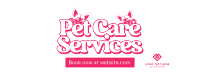 Pet Care Services Facebook Cover Image Preview