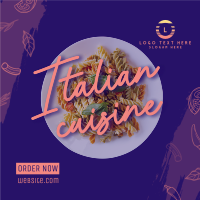 Taste Of Italy Instagram Post Design