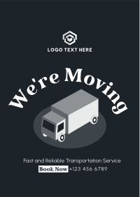 Truck Moving Services Flyer