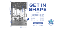 Gym Membership Twitter Post