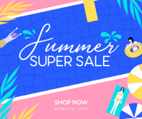 Summer Super Sale Facebook Post