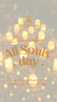 All Souls' Day Celebration Facebook Story