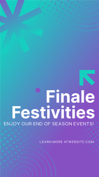 Corporate End Of Season Event Instagram Story