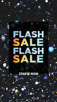 Flash Sale Confetti Instagram Story