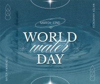 World Water Day Greeting Facebook Post