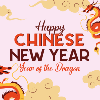 Chinese New Year Dragon Instagram Post