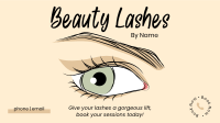 Beauty Lashes Facebook Event Cover