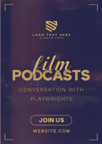 Film Podcasts Flyer