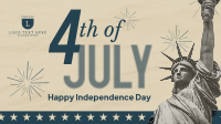 Fourth of July Greeting Animation