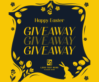 Blessed Easter Giveaway Facebook Post