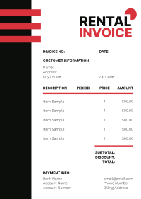 Rental Stripe Invoice