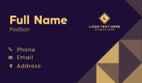 Modern Abstract  Business Card