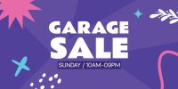 Garage Sale Notice Twitter Post